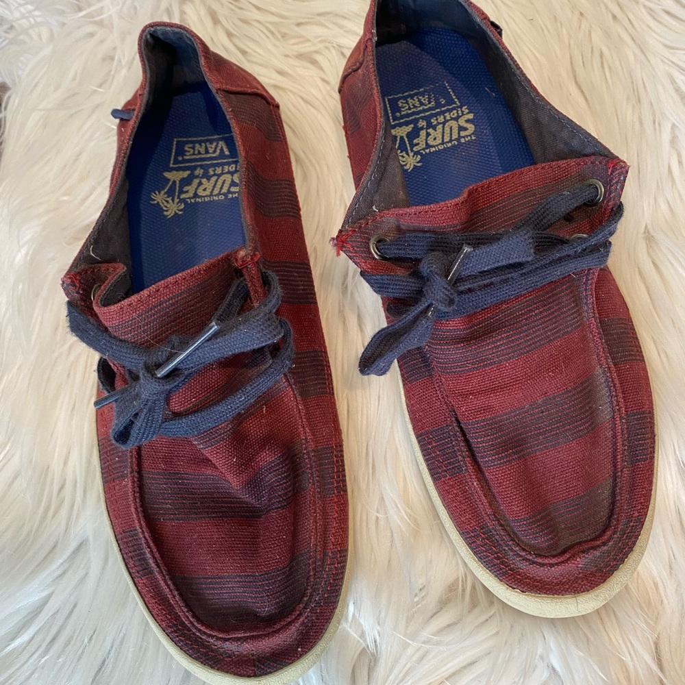 Vans surf siders men’s size 7